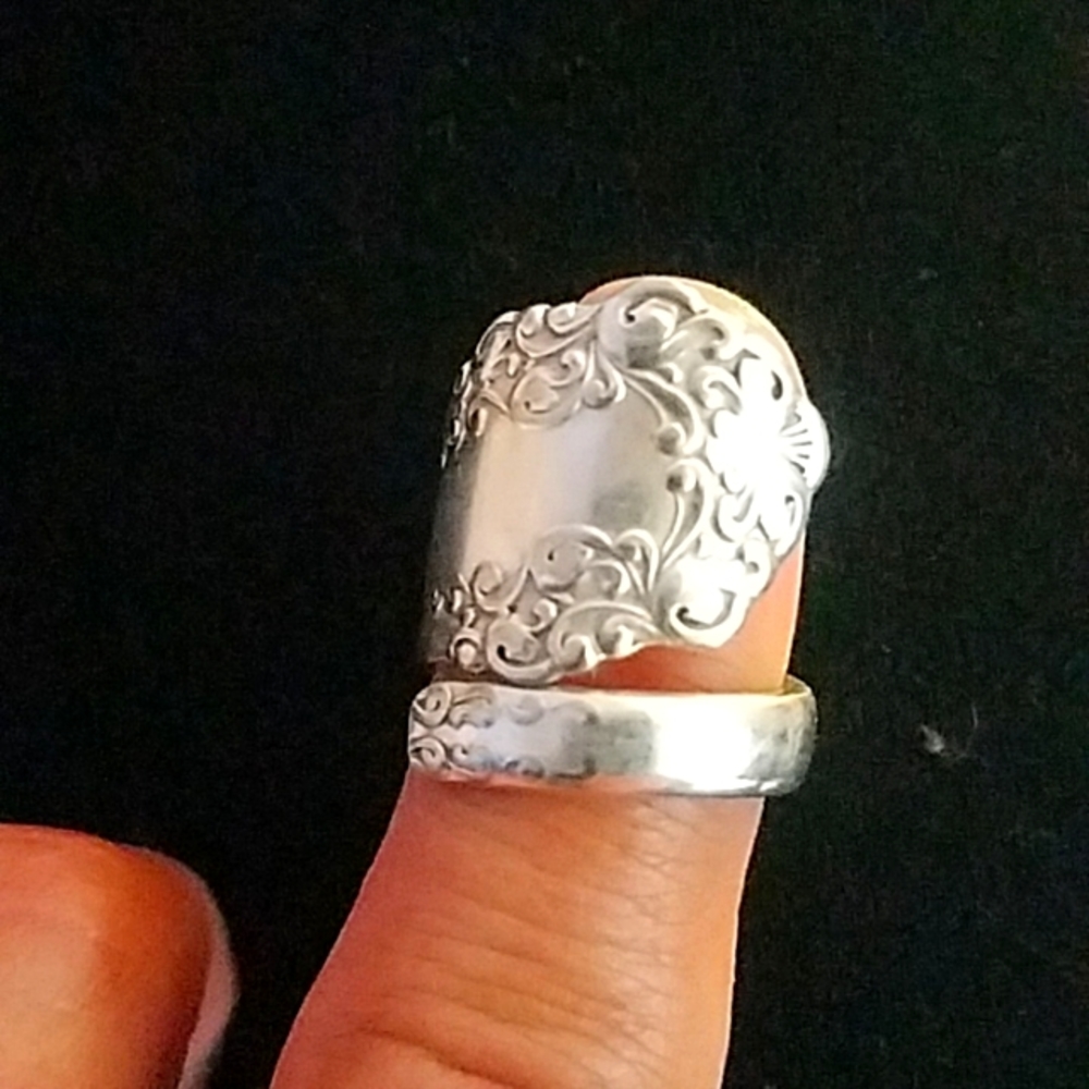 Vintage Spoon Ring - Picture 2 of 4